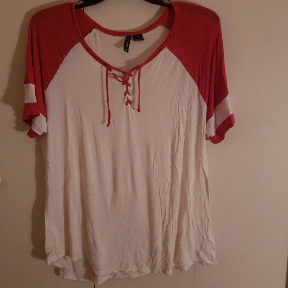 Lace up top